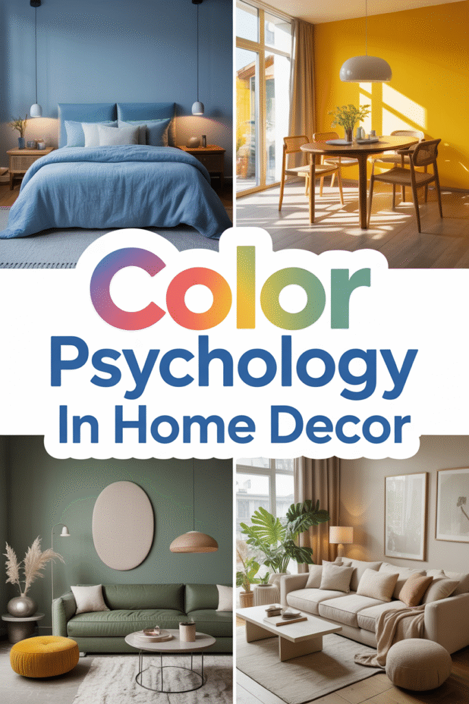 The Psychology of Colors in Home Decor: Boost Mood & Energy with the ...