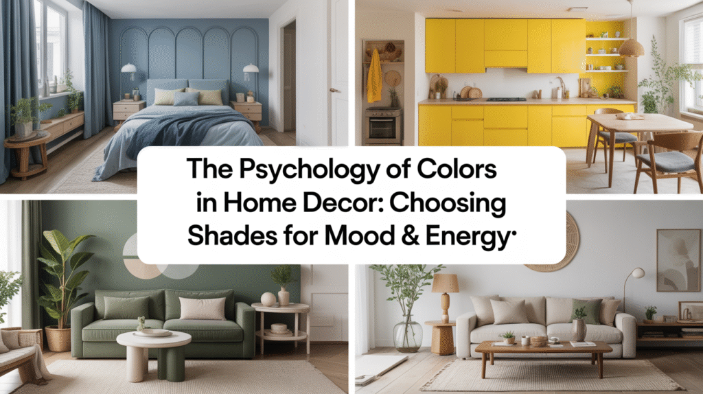 Positive Color In House The Psychology of Colors in Home Decor: Boost Mood & Energy with the ...