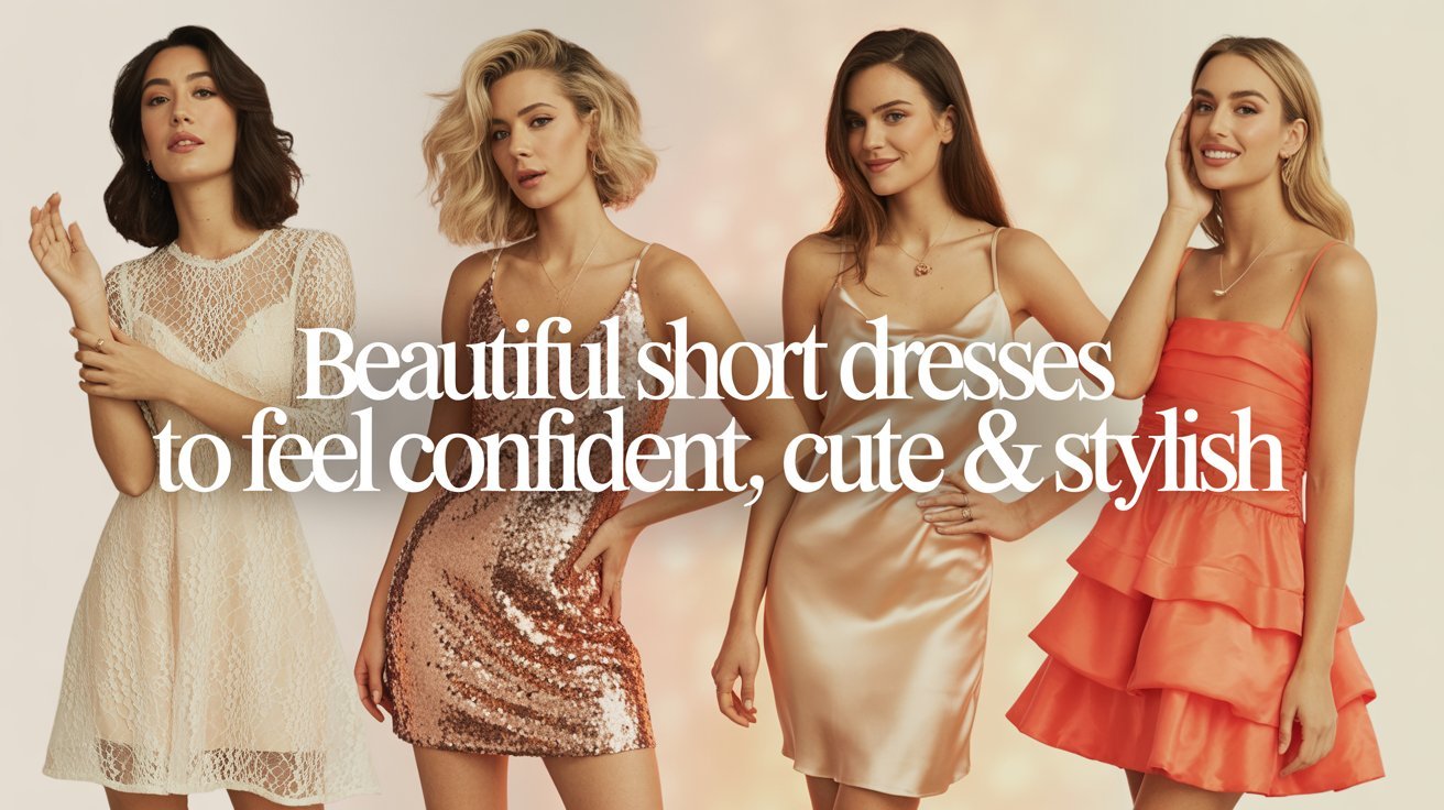 Beautiful Short Dresses to Feel Confident