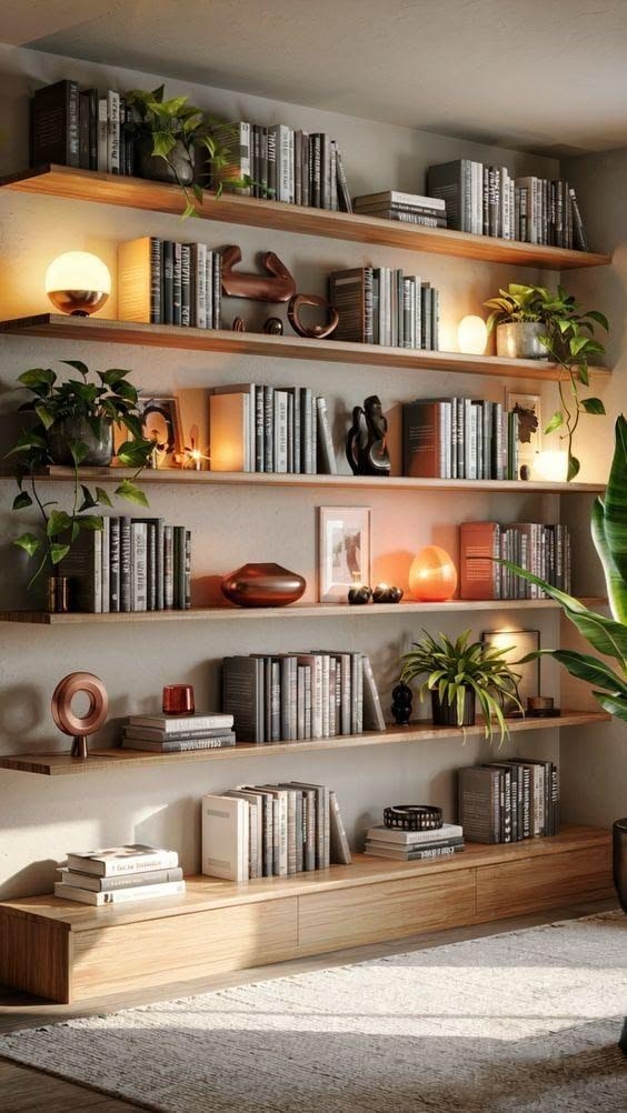 Wall storage organization ideas