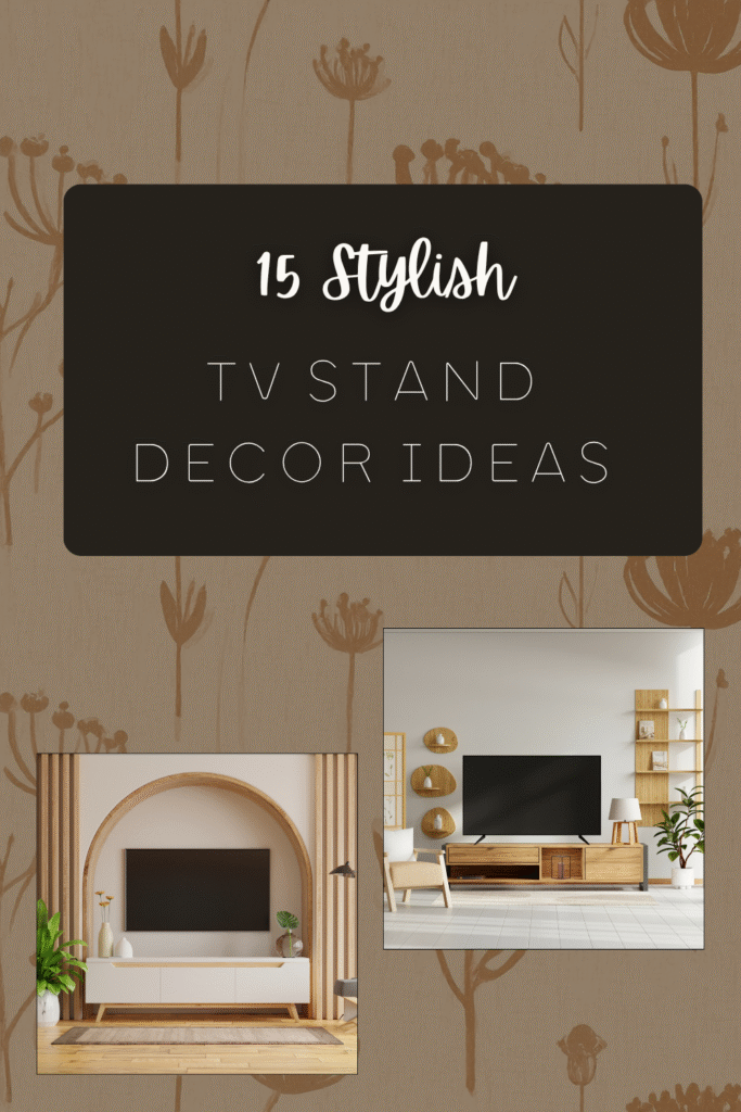 TV Stand Decor Ideas