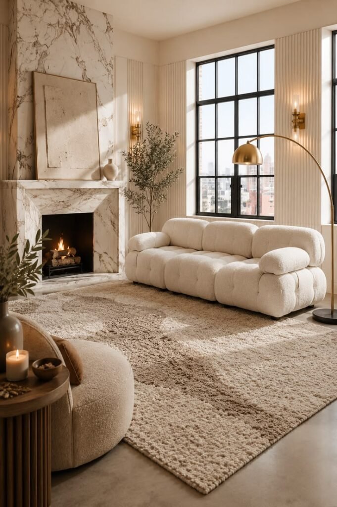 Layered living room ideas