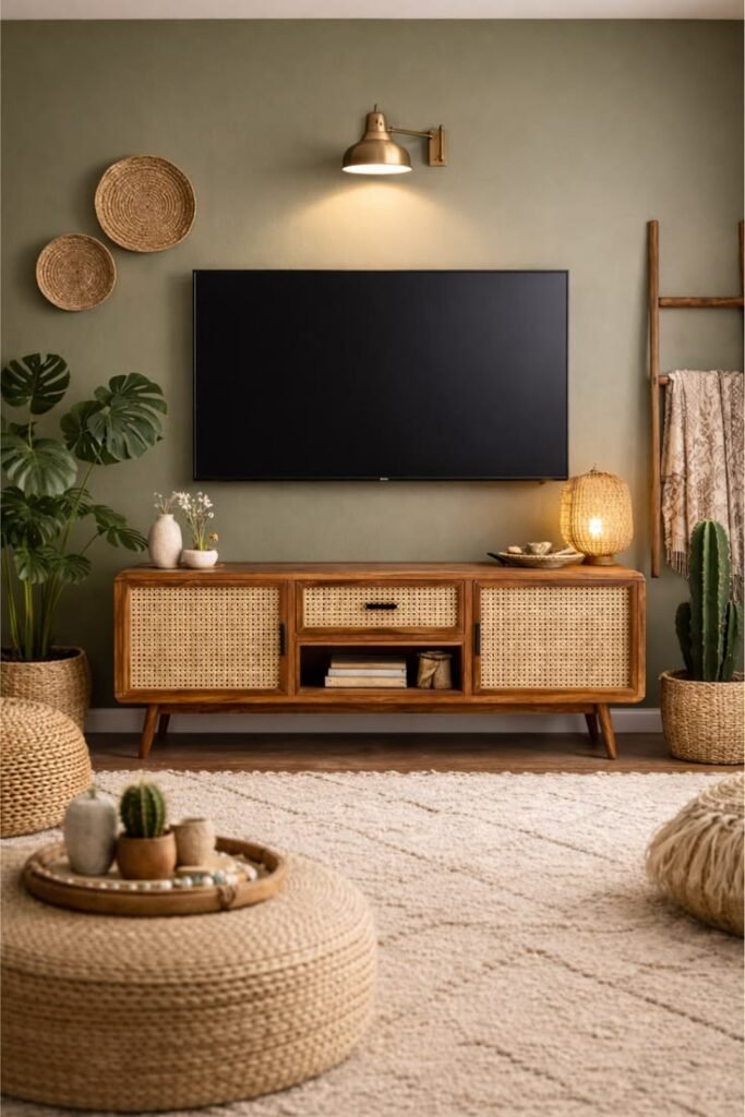Easy TV Stand Decor