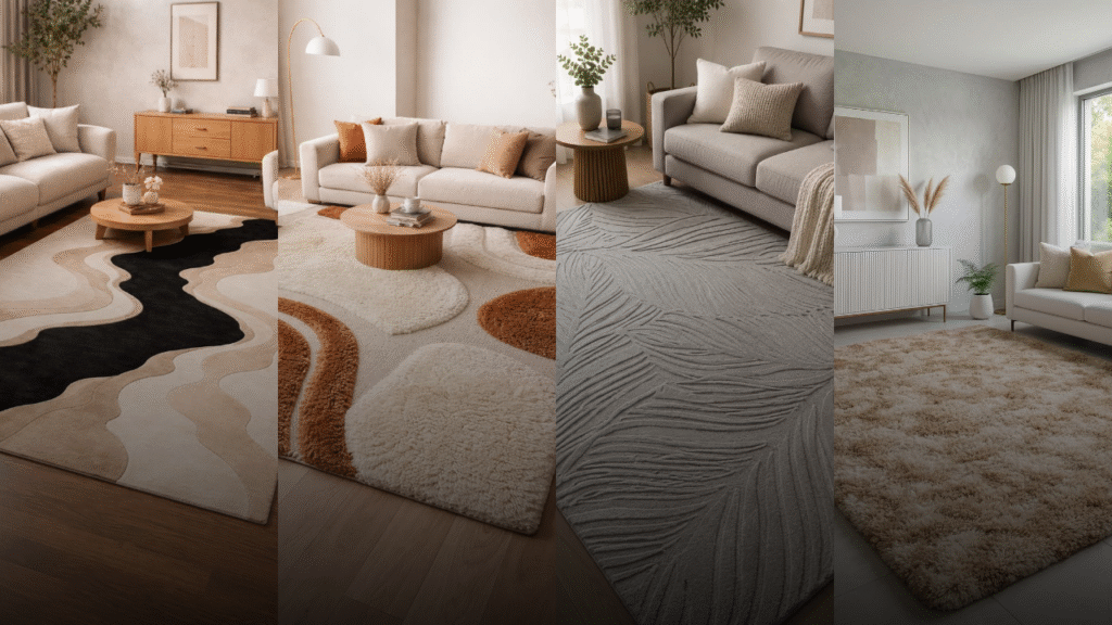 Modern area rug