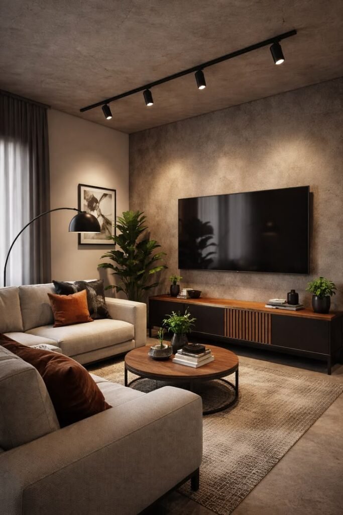 Elegant TV Stand Decor