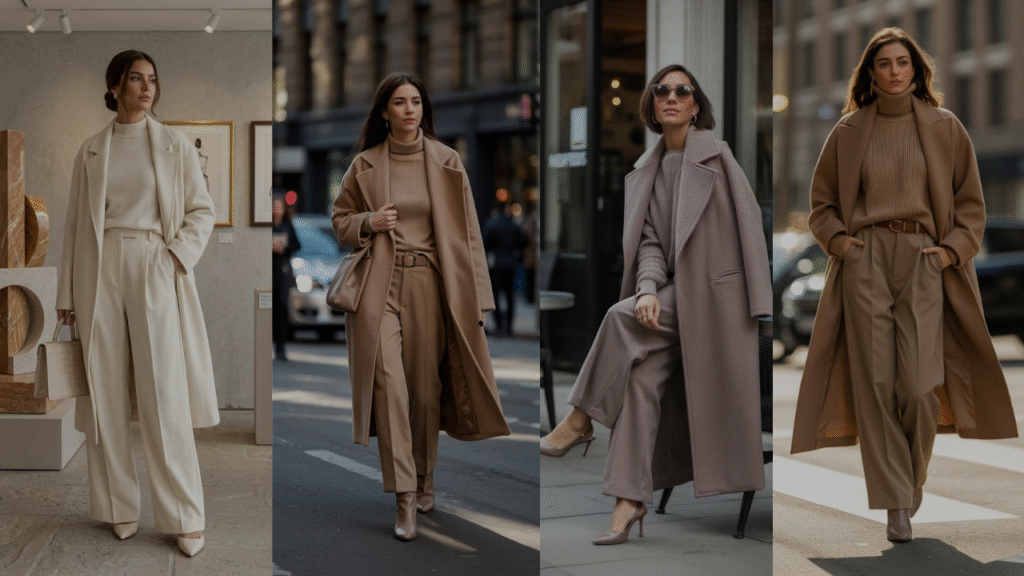 Old money neutral outfit